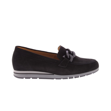 Gabor moccasins black