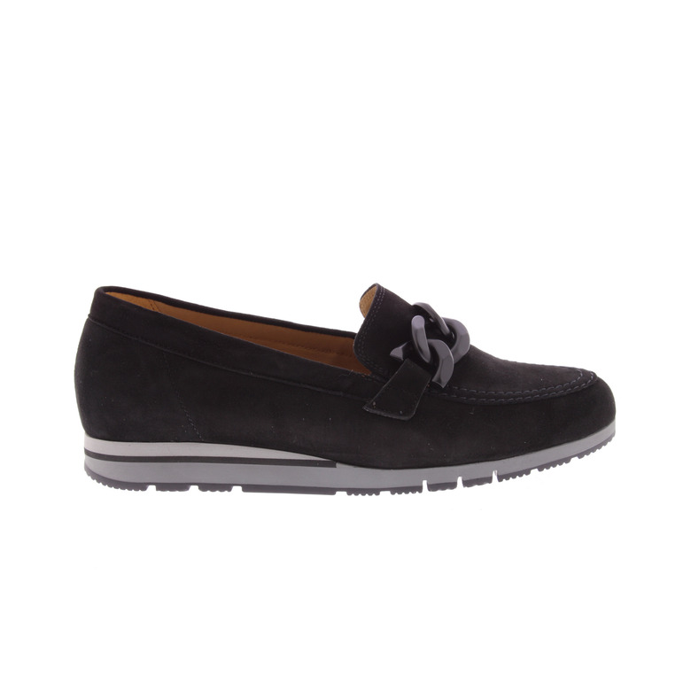 Gabor moccasins black 1