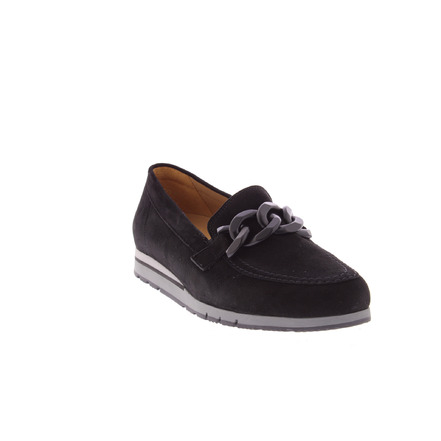 Gabor moccasins black