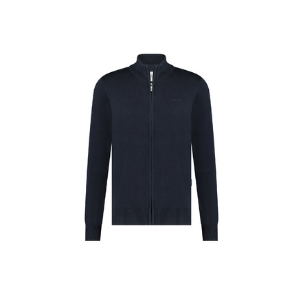 State Of Art cardigan bleu