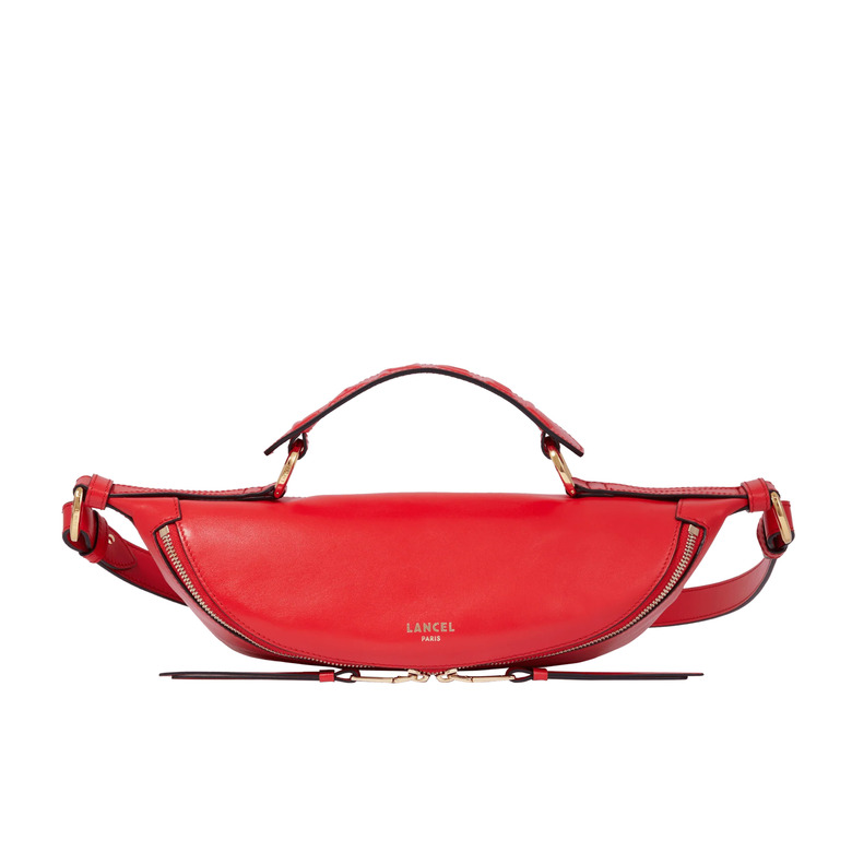 Lancel schultertasche rot