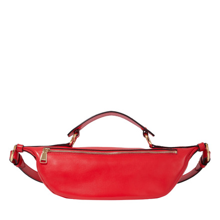 Lancel schultertasche rot