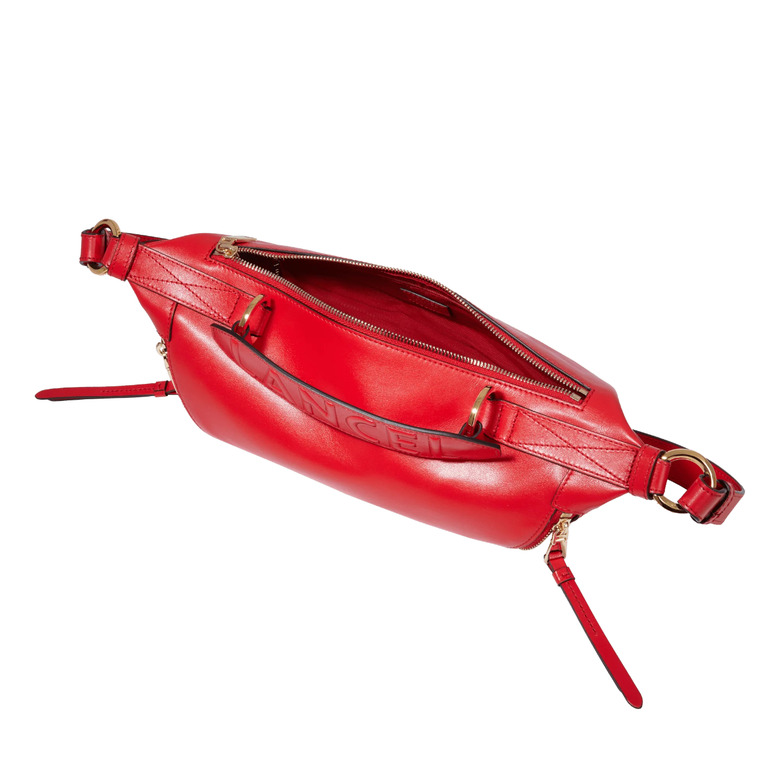 Lancel schultertasche rot 4
