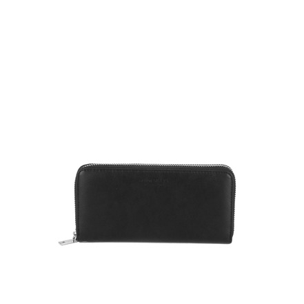 Seidenfelt geldbörse schwarz
