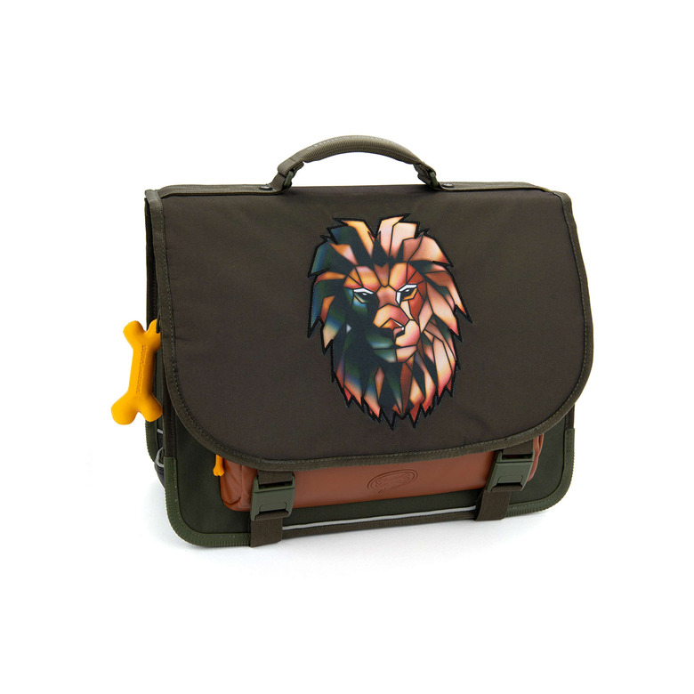Stones And Bones school bag green