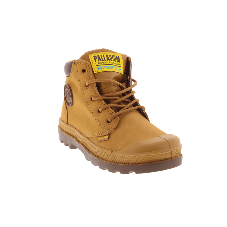 Palladium high shoes cognac 2