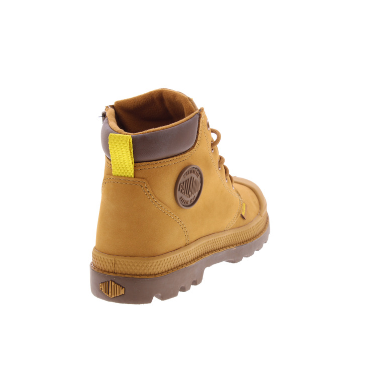 Palladium high shoes cognac 4