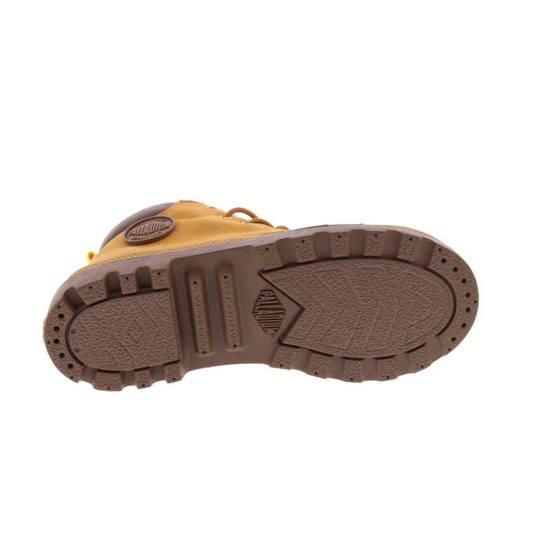 Palladium high shoes cognac 5