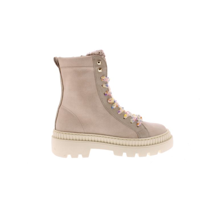 Meline chaussures à lacets beige 1