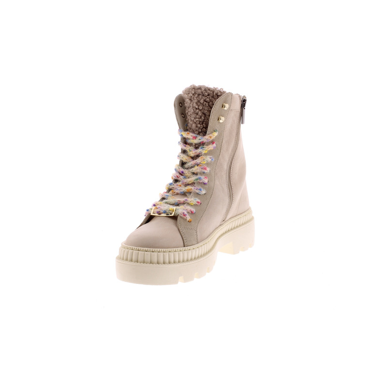 Meline chaussures à lacets beige 3
