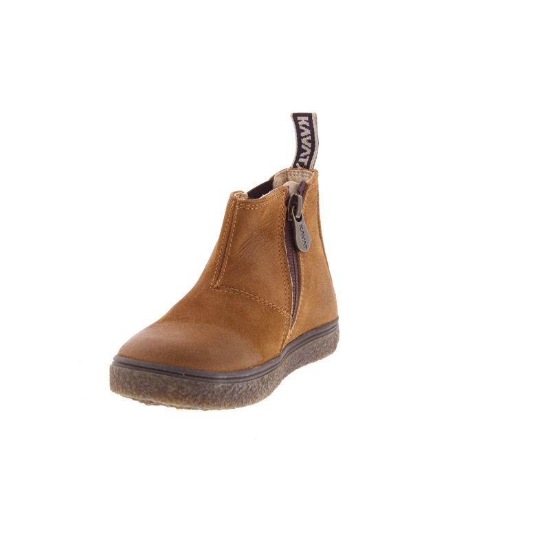 Kavat high shoes cognac 3