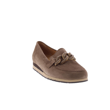 Gabor moccasins taupe