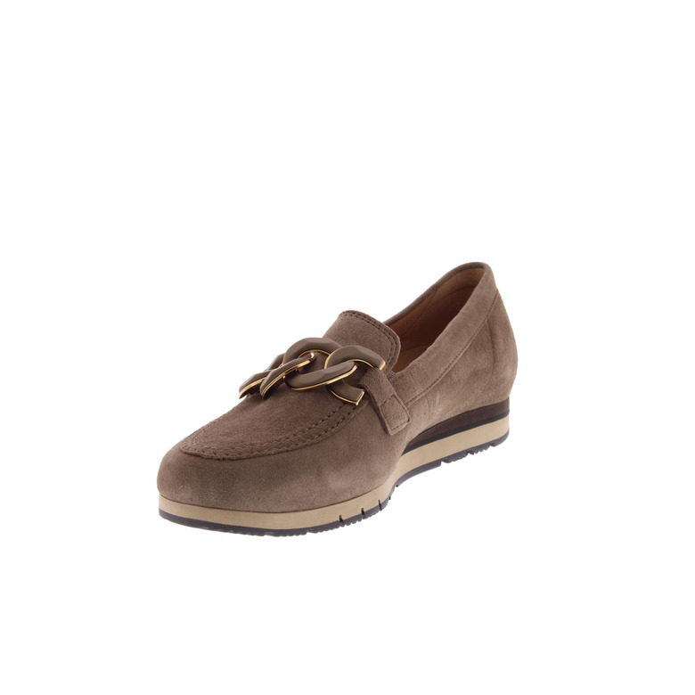 Gabor moccasins taupe 3