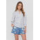 Numph blouse blue 2
