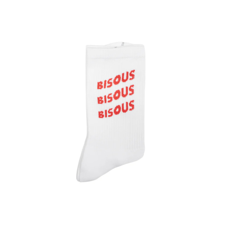 Bisous Skateboards hoodie wit 1