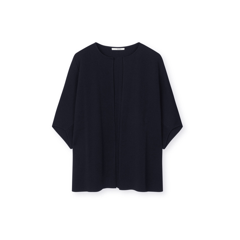 Sibin Linnebjerg strickjacke blau 1