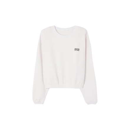 American Vintage sweater white