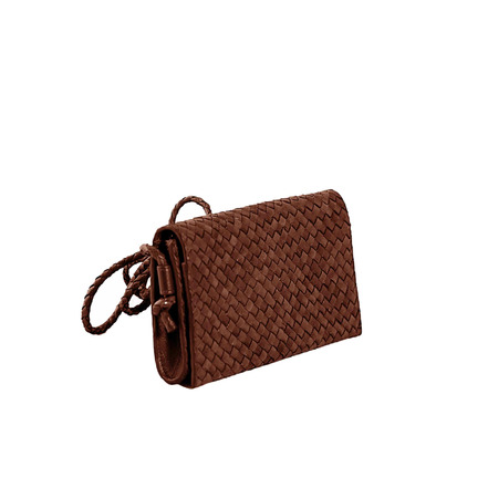 Allan K sac bandoulière cognac