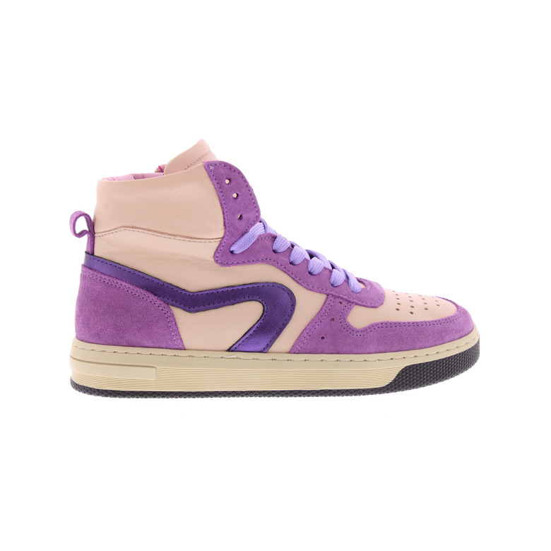 Hip high shoes violet 1