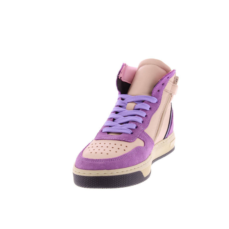 Hip high shoes violet 3