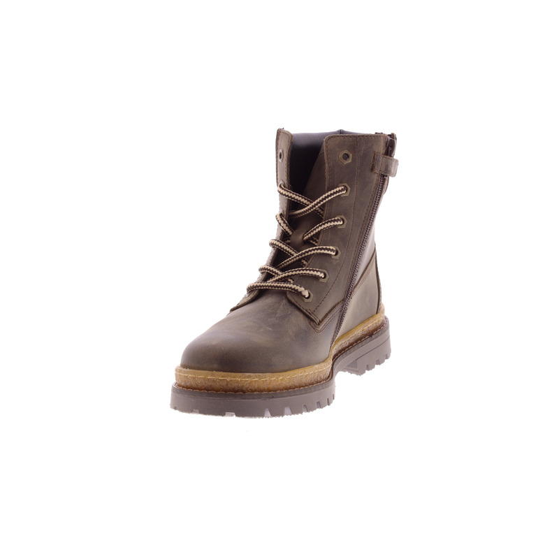 Hip high shoes brown 3