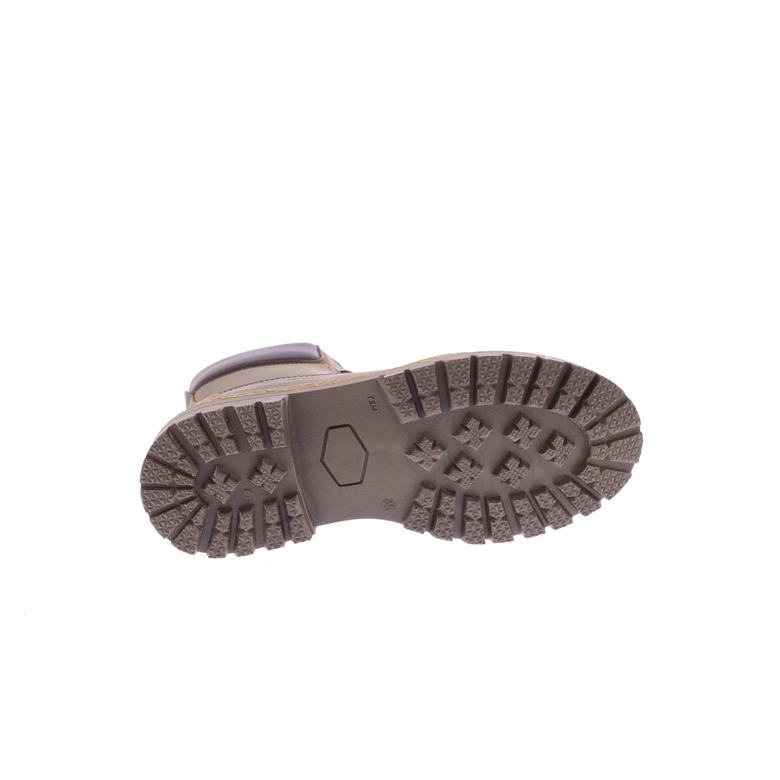 Hip high shoes brown 5