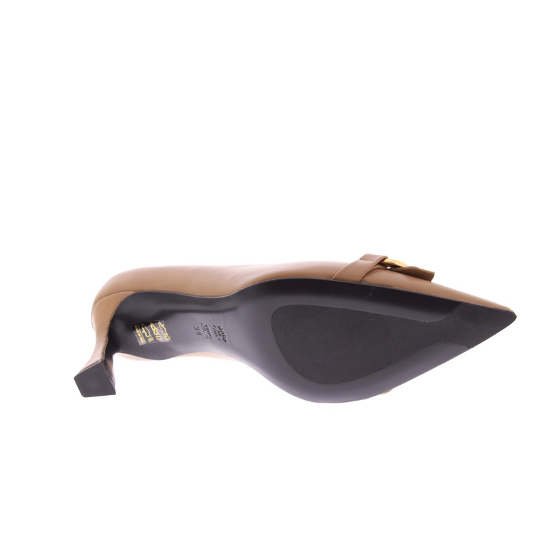 Enzo Di Martino pumps camel 5