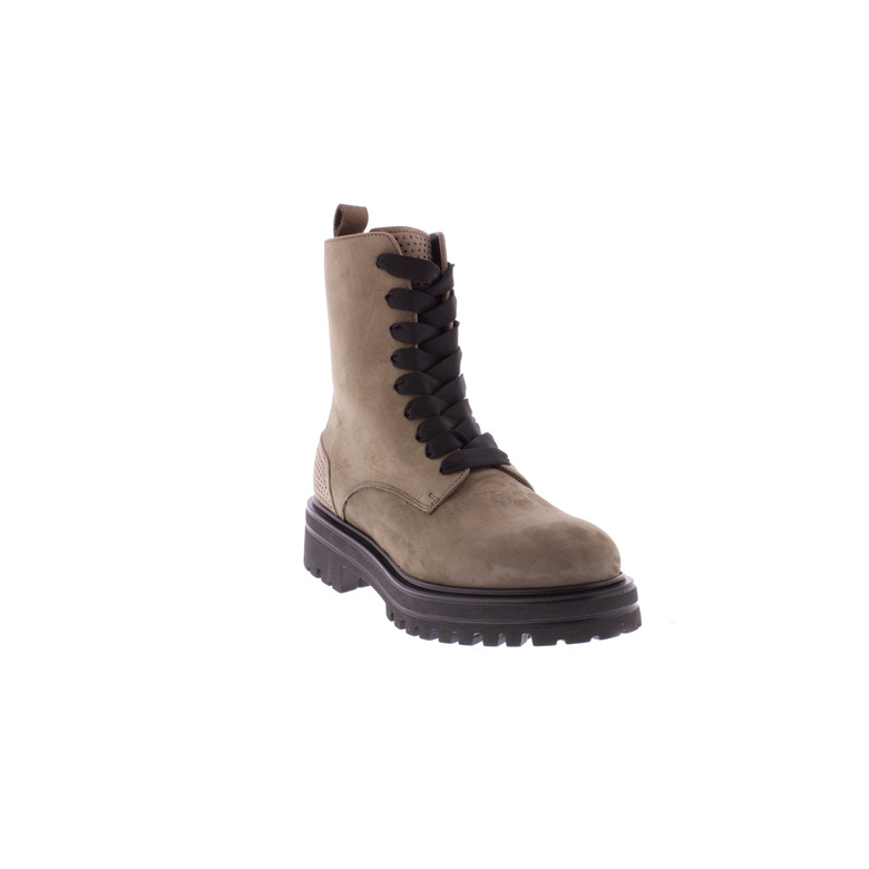 Hip veterschoenen taupe 2
