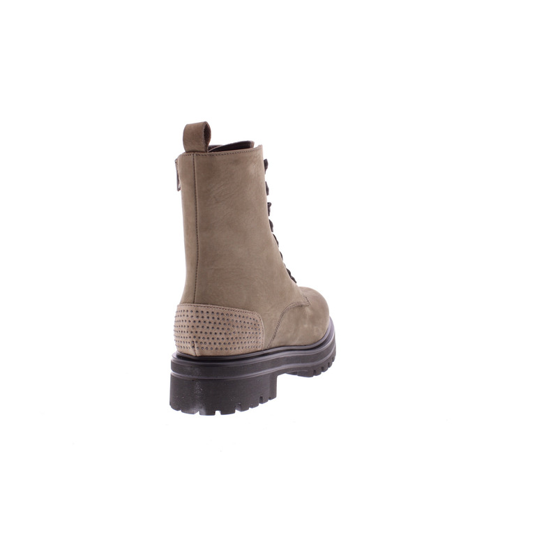 Hip veterschoenen taupe 4