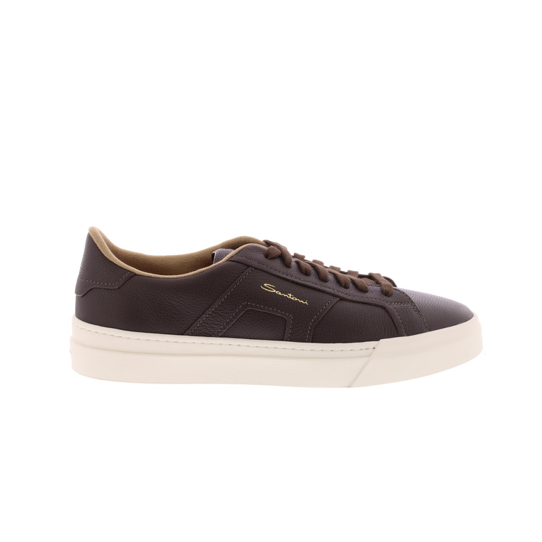 Santoni sneakers bruin 1