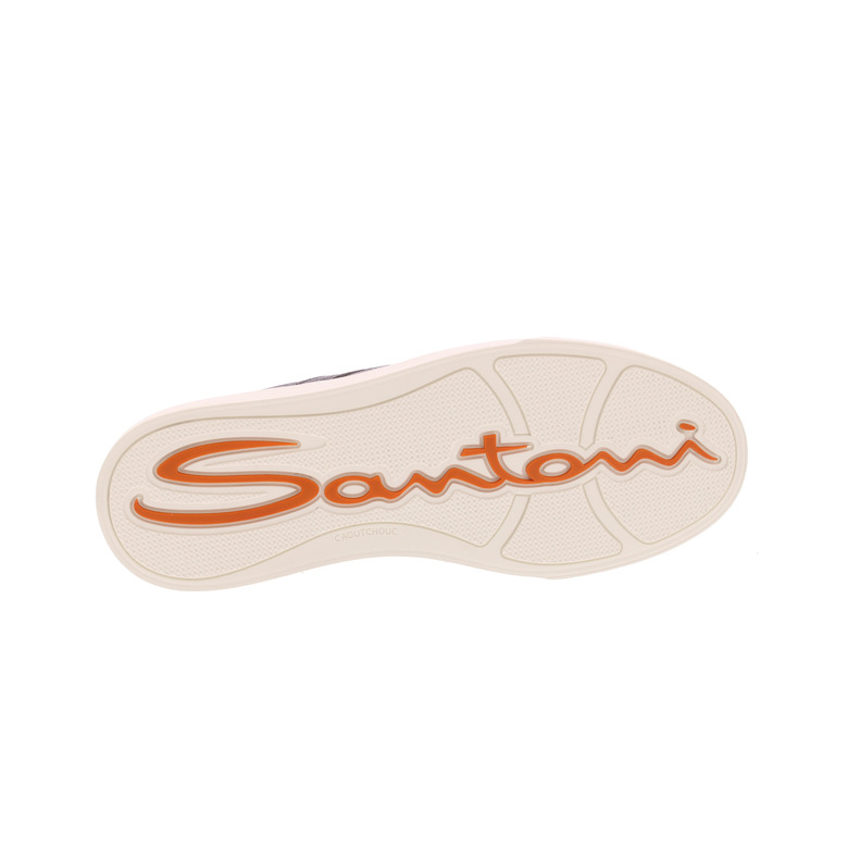 Santoni sneakers bruin 5