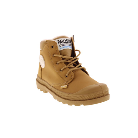 Palladium hoge schoenen camel