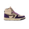 Hip high shoes violet