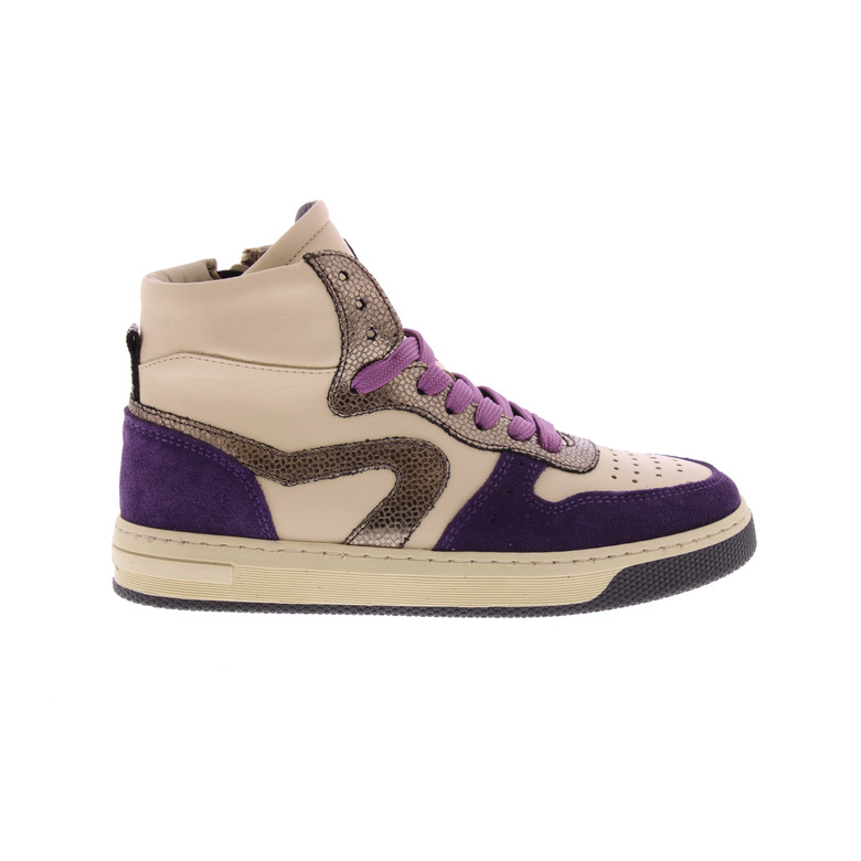 Hip high shoes violet 1