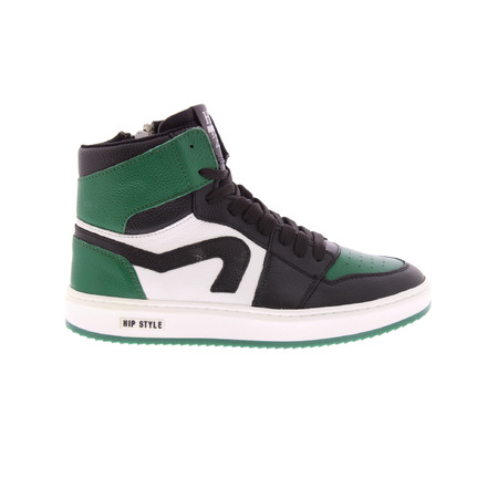 Hip high shoes green