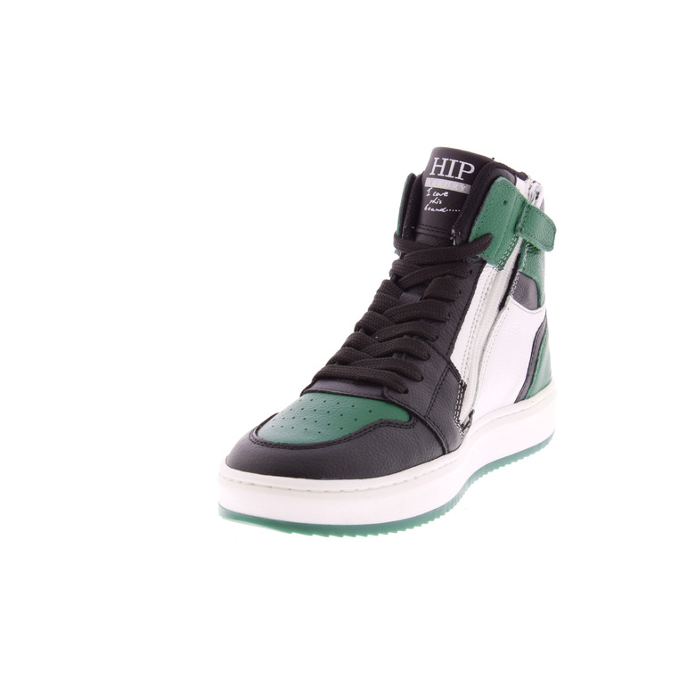 Hip high shoes green 3