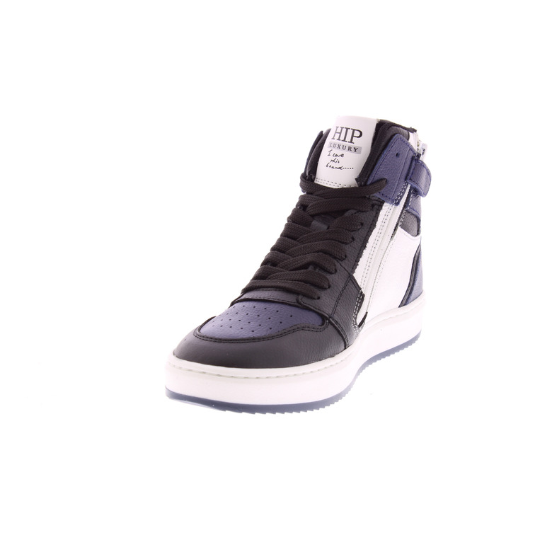 Hip high shoes blue 3