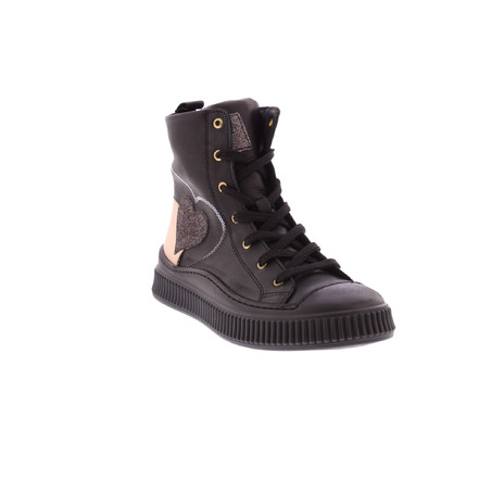 Little David high shoes black