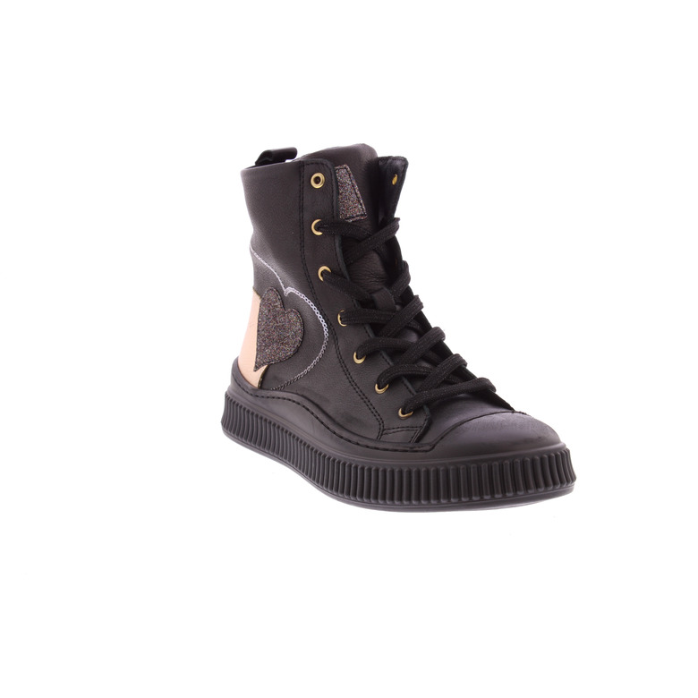 Little David high shoes black 2