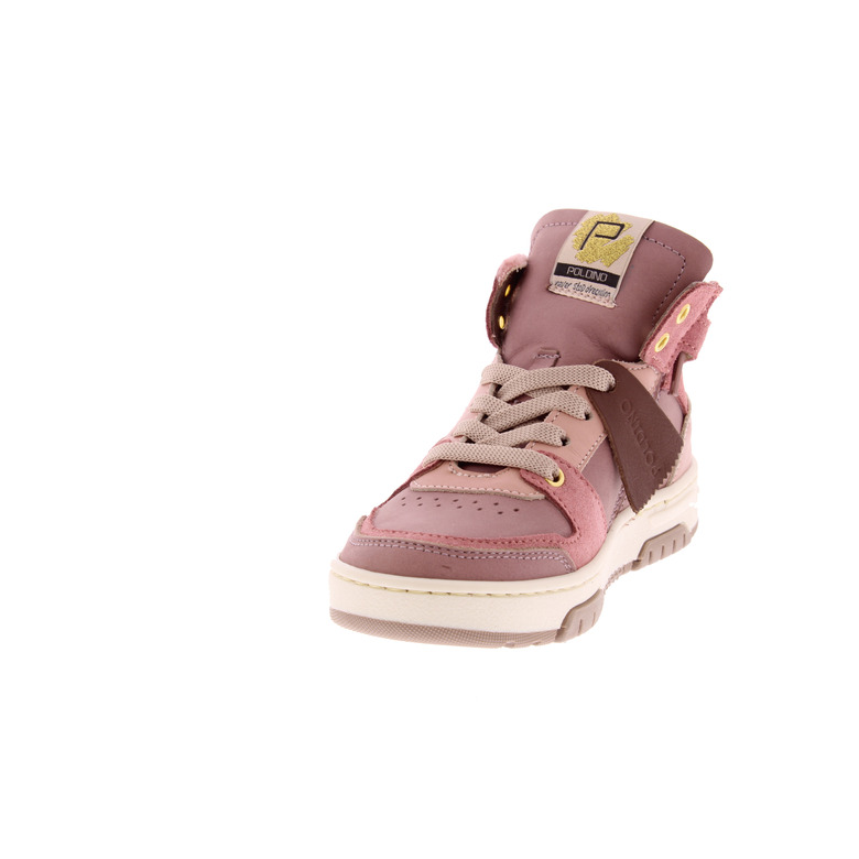 Poldino high shoes pink 3