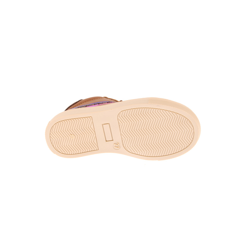 Poldino chaussures hautes cognac 5