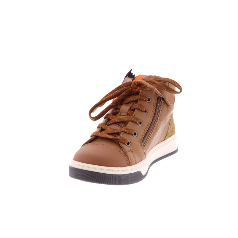 Fr high shoes cognac 3