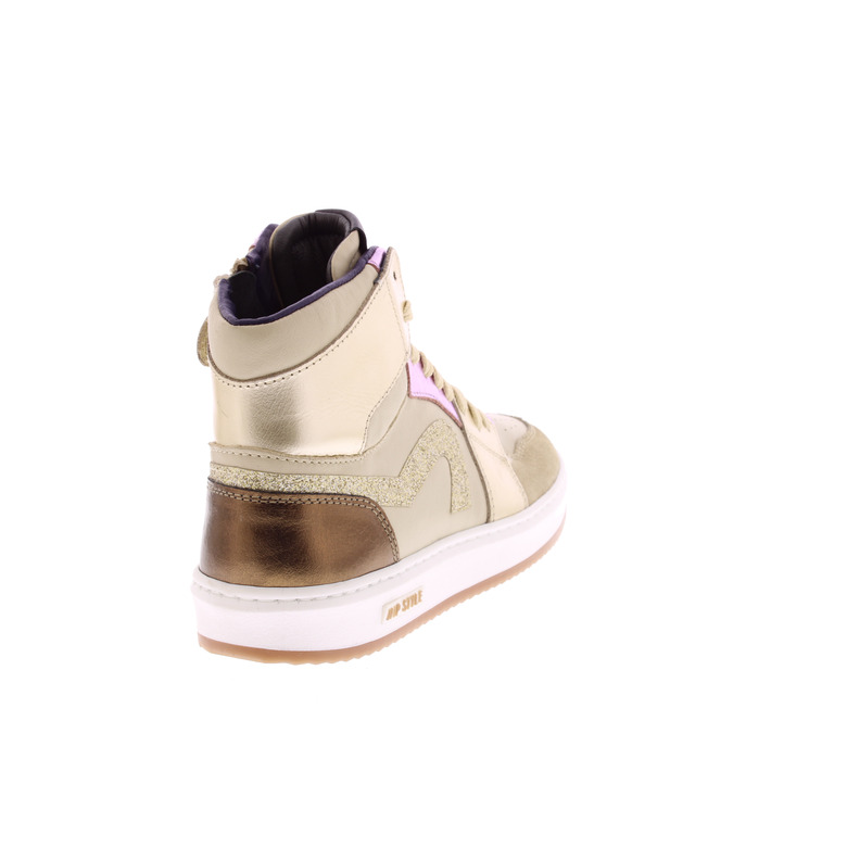 Hip high shoes lightbrown 4