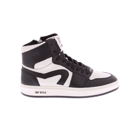 Hip high shoes black
