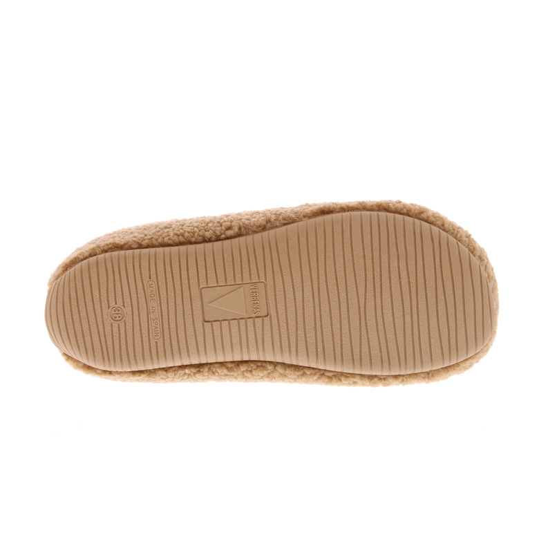 Verbenas pantoffeln beige 5