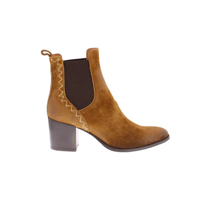 Triver Flight ankle boots cognac