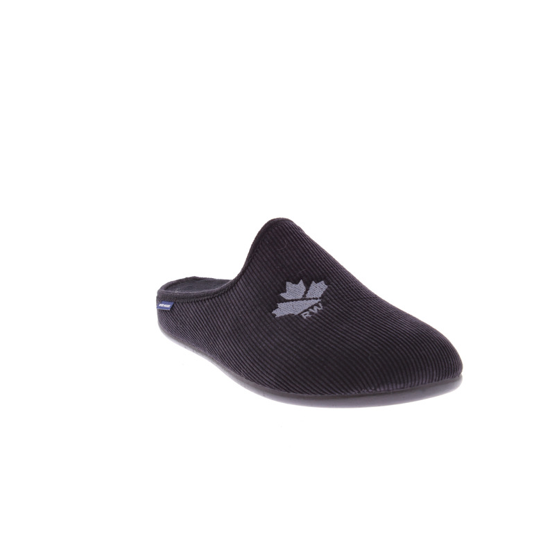 Riverwoods pantoufles noir 2