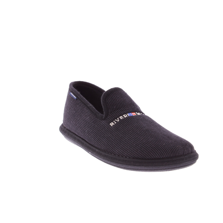 Riverwoods pantoufles noir 2