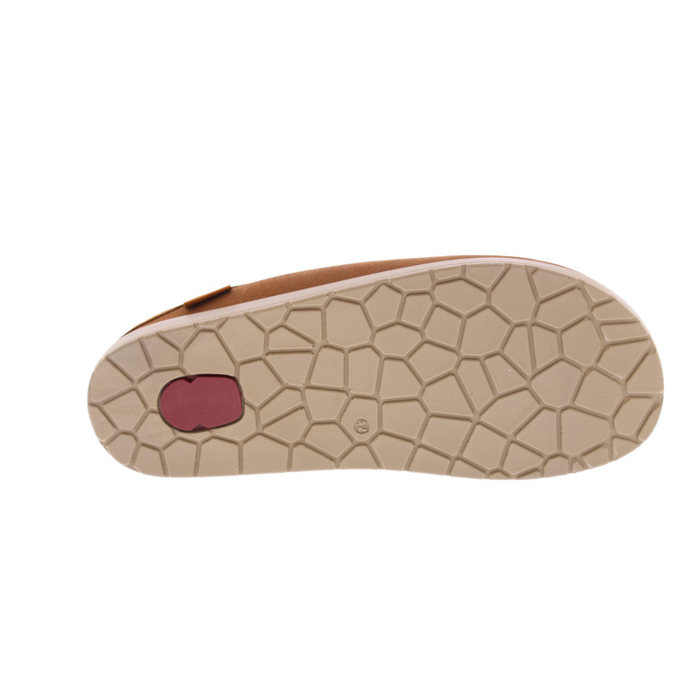 Shepherd pantoufles cognac 5