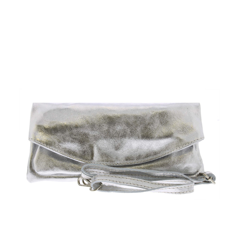 Andrea Cardone clutch zilver 3